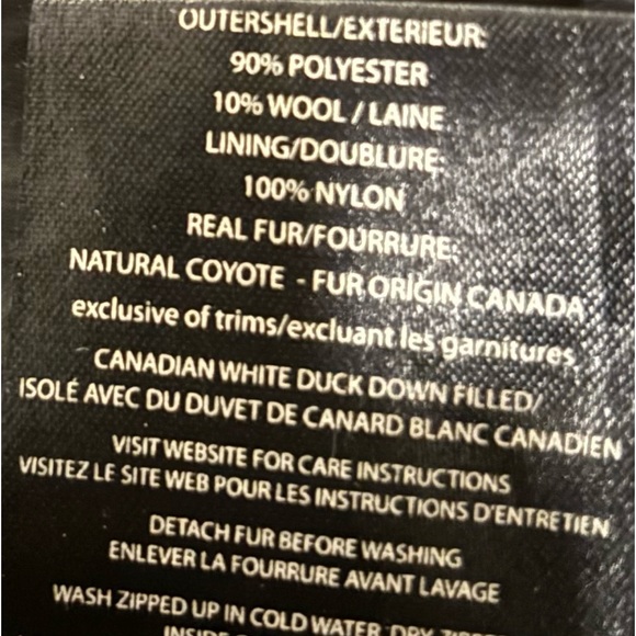 NOBIS Down Parka, light black, size XS - Picture 6 of 6